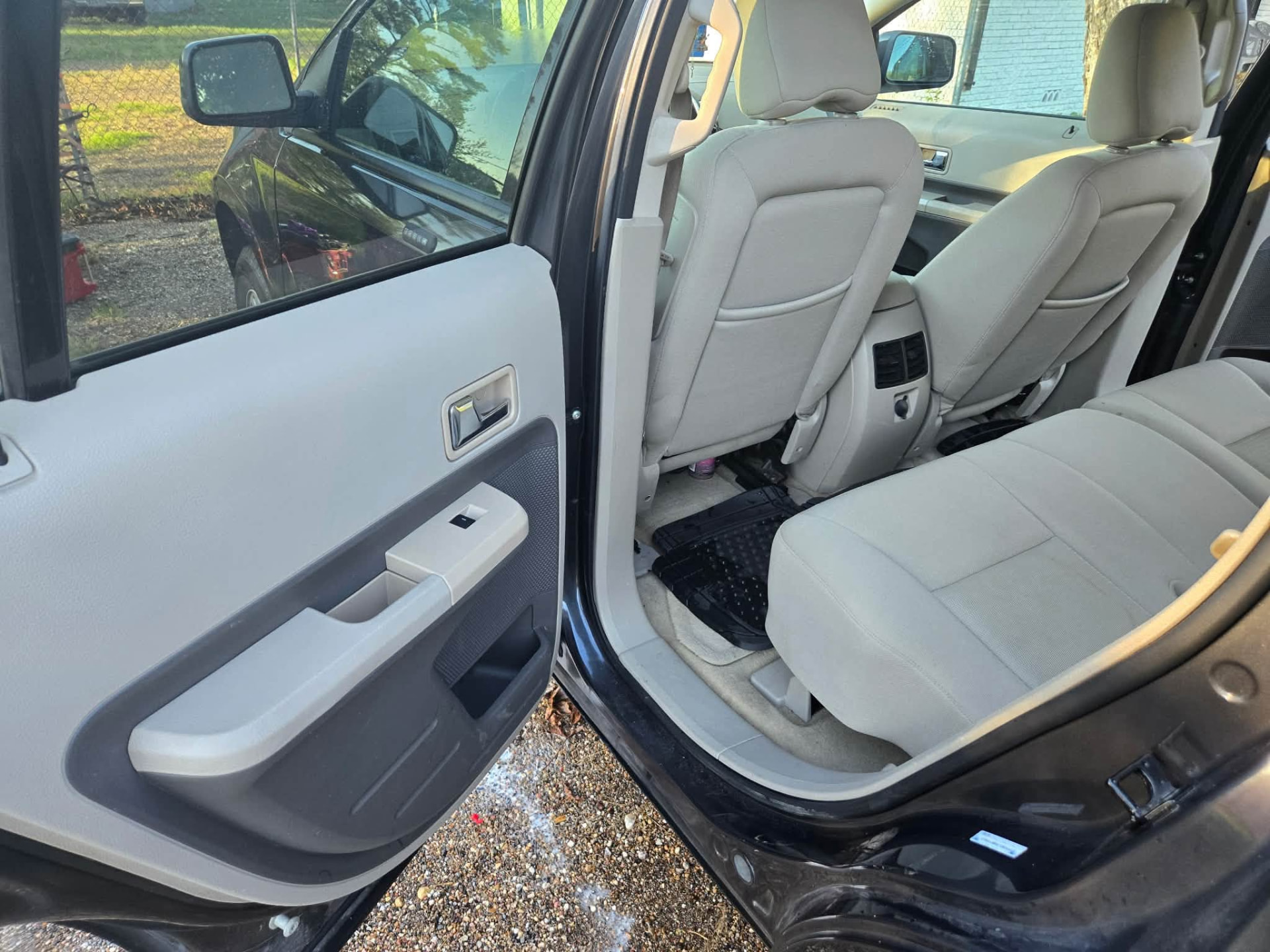 Rear seating and floor mats